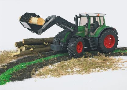 Traktor Fendt s přední lžící 936 Vario zelený
