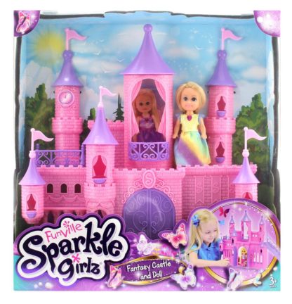 Zámek Sparkle Girlz s panenkou