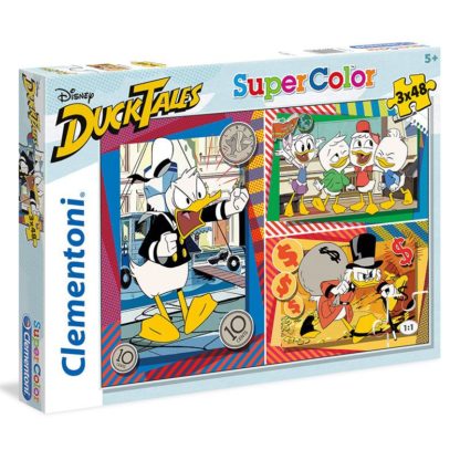 Puzzle Supercolor 3x48 dílků Duck