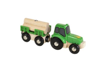 Dřevěný Traktor s nákladem