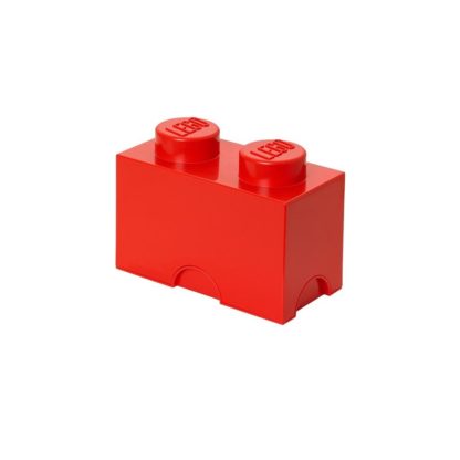 LEGO úložný box 125 x 250 x 180 mm - červená