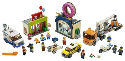 Lego City Town Otevření obchodu s koblihami