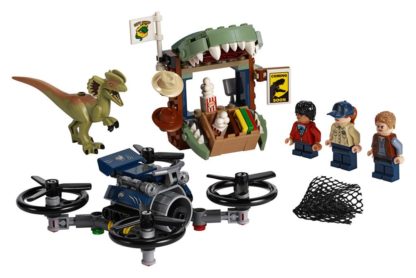 Lego Jurassic World Dilophosaurus na útěku