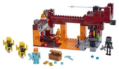Lego Minecraft Most ohniváků