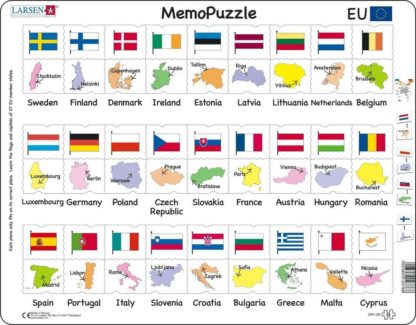 Puzzle Memo - státy
