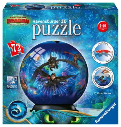 Puzzle-Ball Jak vycvičit draka 3 72 dílků