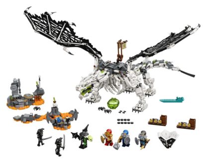 Lego Ninjago 71721 Drak Čaroděje lebek