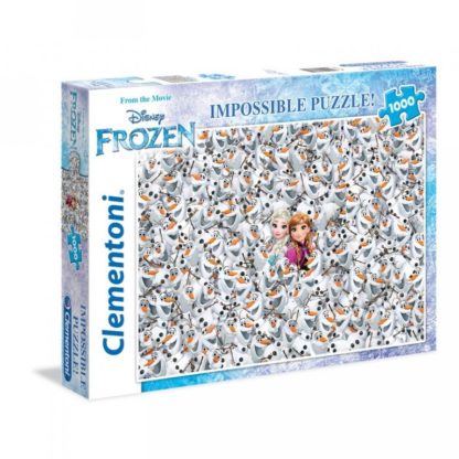 Puzzle Impossible 1000 dílků Ledové království-Ledové Králov