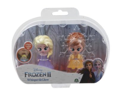 Frozen 2: 2-pack svítící mini panenka - Elsa & Ana