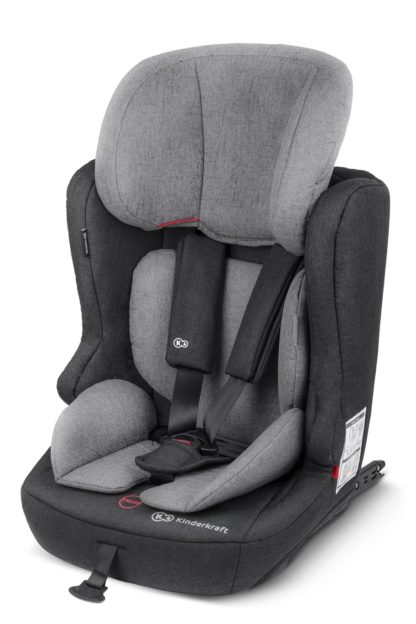 KINDERKRAFT Fix2Go (9-36 kg) Isofix Autosedačka – Black/Grey