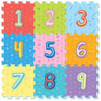 WIKY Měkké puzzle bloky - čísla