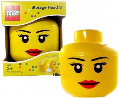 Lego úložná hlava (velikost S) - dívka