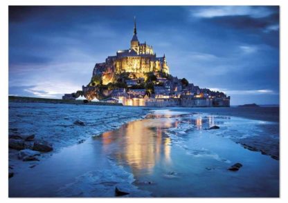 Puzzle 1500 dílků Le Mont Saint-Michel