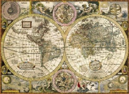 Puzzle 3000 dílků Mapa antická
