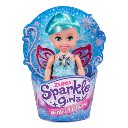 Princezna zimní Sparkle Girlz malá v kornoutku