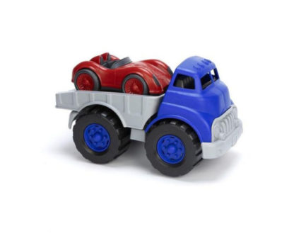 GREEN TOYS Nákladní auto se závodním autem