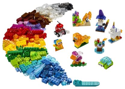 Lego Průhledné kreativní kostky