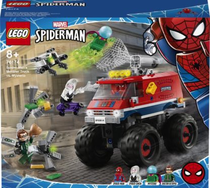 Lego Super Heroes SpiderMan v monster trucku vs. Mysterio