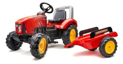 Traktor šlapací Supercharger červený