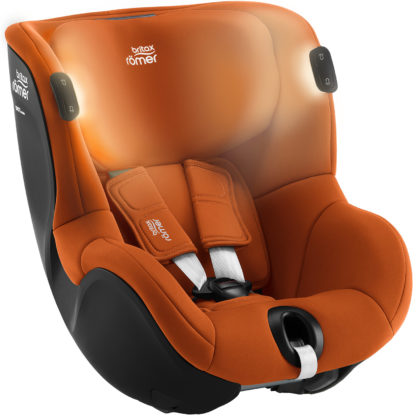 BRITAX-RÖMER Autosedačka Dualfix iSense (9-18 kg) Golden Cognac