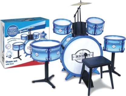 Bontempi Sada rockových bicích se stoličkou 85 x 65 x 68 cm