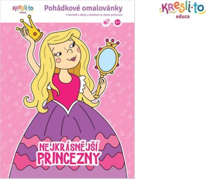 Pohádkové omalovánky - Nejkrásnější princezny