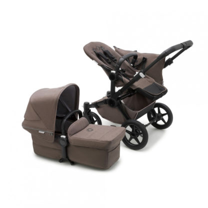 BUGABOO Donkey 5 Mineral Mono Kočárek kompletní Black/Taupe