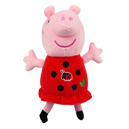 PEPPA Pig ECO plyšová Peppa 20cm šaty beruška 0+