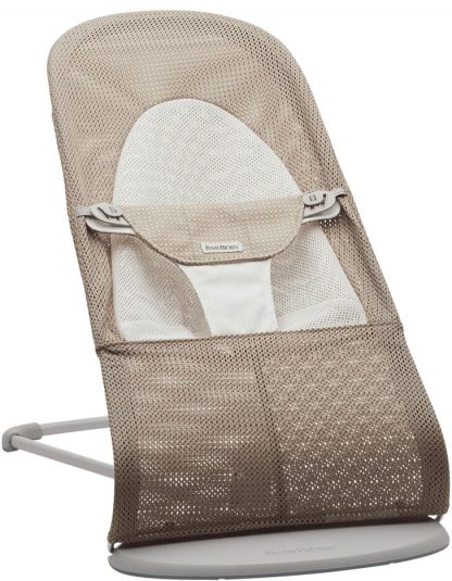 BABYBJÖRN Lehátko Balance Soft Grey Beige/White mesh